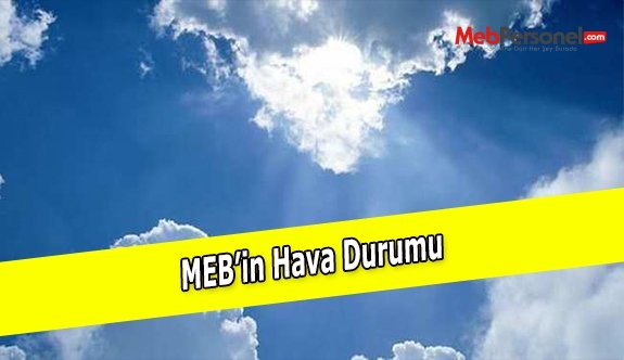 MEB’in Hava Durumu