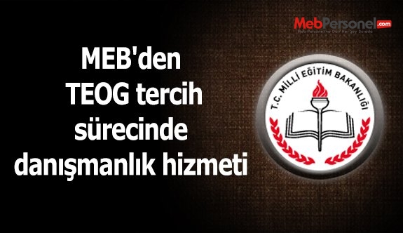 MEB'den TEOG tercih sürecinde danışmanlık hizmeti