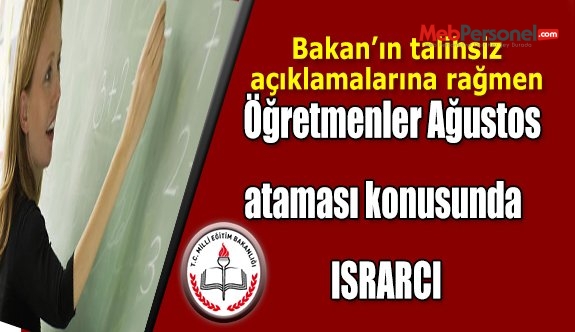 Öğretmenler 50 Bin Atama Konusunda Israrcı