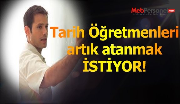 Tarih Öğretmenlerinin feryadını duyun!