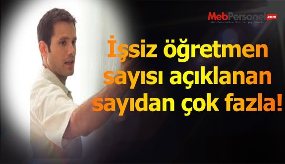 Atama Bekleyen Öğretmen Sayısı Daha Fazla!