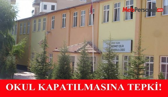 OKUL KAPATILMASINA TEPKİ!