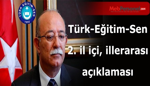 2. İL İÇİ VE İL DIŞI TAYİN TALEBİMİZ KABUL EDİLDİ