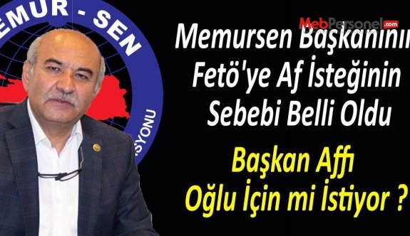 Memursen Başkanının Oğlu Fetö'den Açığa Alındı