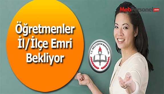 Özür Grubunda İl/İlçe Emri Bekleniyor