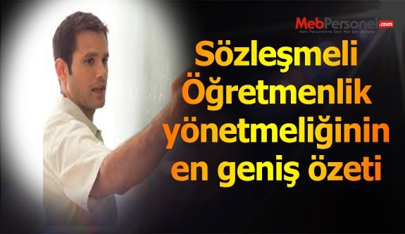 Sözleşmeli Öğretmenlik Yönetmeliği ne getirdi, ne götürdü?