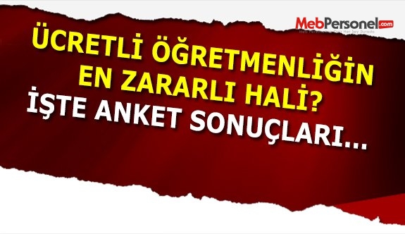 Ücretli Öğretmenlik Hangi Kademede En Zararlıdır?