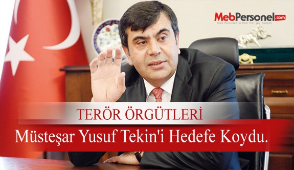 Vatan Hainleri MEB Müsteşarı Yusuf Tekin'i Hedefe Koydular.