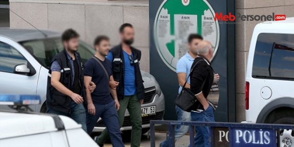 Zonguldak'ta kamu çalışanlarının olduğu 10 kişi tutuklandı