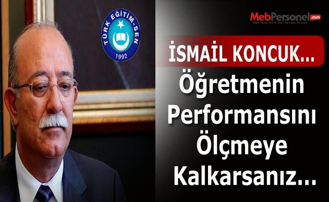 Öğretmenin Performansını Ölçmeye Kalkarsanız...
