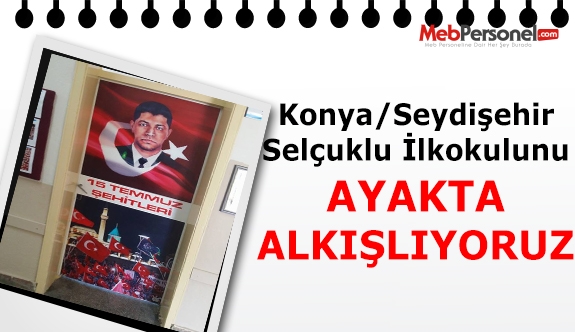 Selçuklu İlkokulu Yöneticileri ile İftihar Ediyoruz