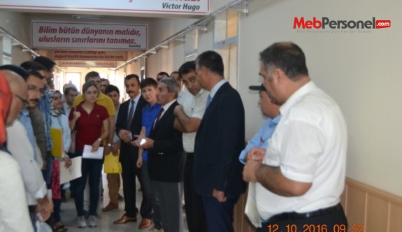 Yakup SARI,  yeni atanan sözleşmeli öğretmenlerle buluştu