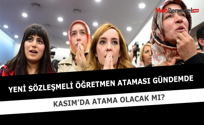 Yeni sözleşmeli öğretmen ataması gündemde!