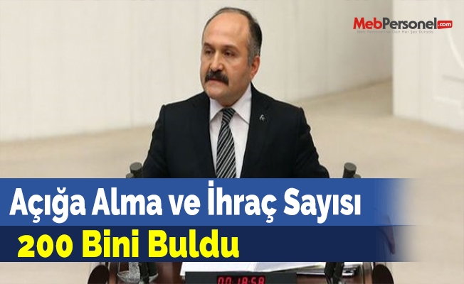 Açığa Alma ve İhraç Sayısı 200 Bini Buldu