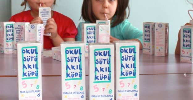 Üç eğitim öğretim yılında süt dağıtılacak