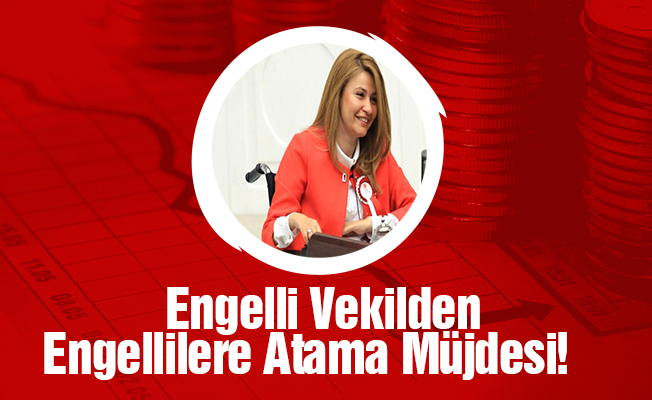 Engelli Vekilden Engellilere Atama Müjdesi!