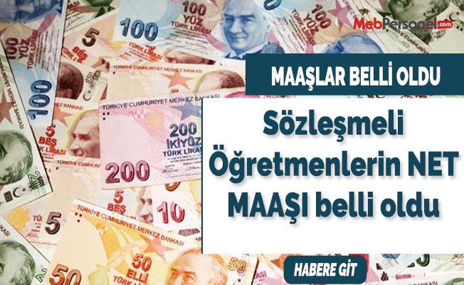 Sözleşmeli Öğretmenlerin Net Maaşı Ne Kadar?