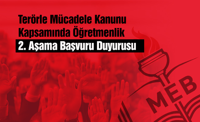 Kurumlar arası ve kurum içi naklen öğretmenlik başvurusu