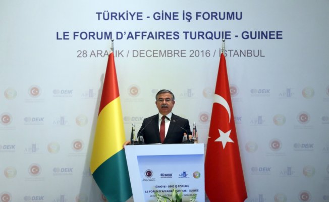 Bakan Yılmaz, Türkiye-Gine İş Forumu’na katıldı