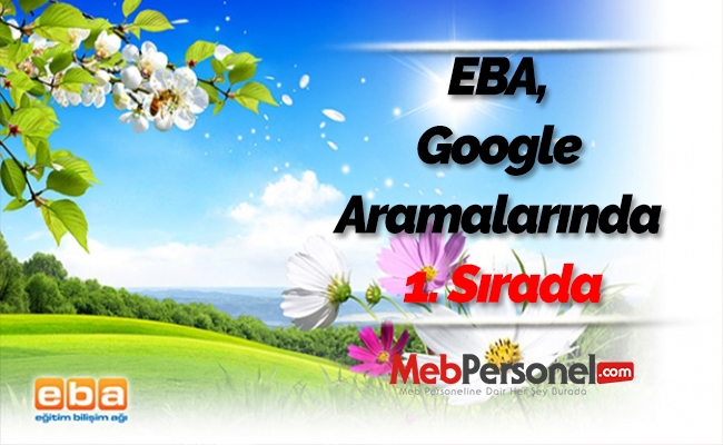 EBA, Google Aramalarında 1. Sırada