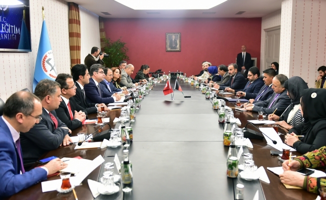 Erdem, Afganistan-Türkiye Parlamentolararası Dostluk Grubu’nu kabul etti