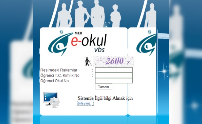 E-okul 1. dönem karne notu sorgulama ekranı | MEB 2016-2017