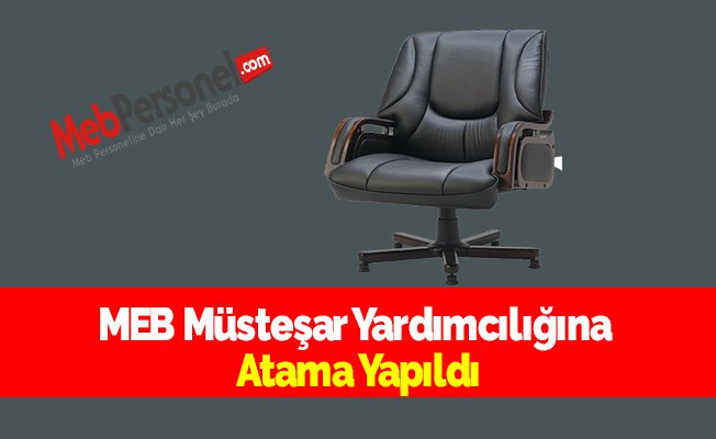 MEB Müsteşar Yardımcılığına Atama Yapıldı