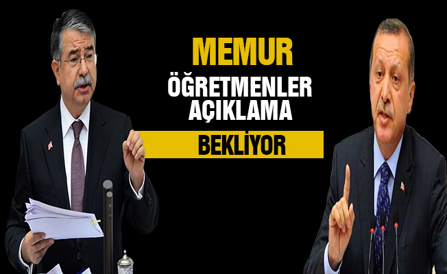 Memur öğretmenler açıklama bekliyor