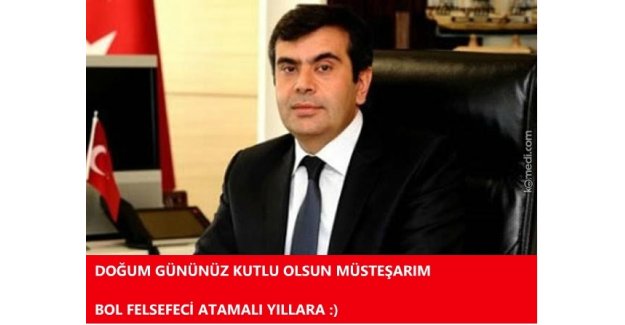 Felsefe Öğretmenleri Yusuf TEKİN'in Doğum Gününü CAPSLER ile Kutladılar.