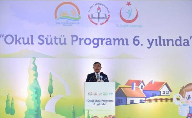 İkinci yarıyıl, okul sütü dağıtımıyla başladı