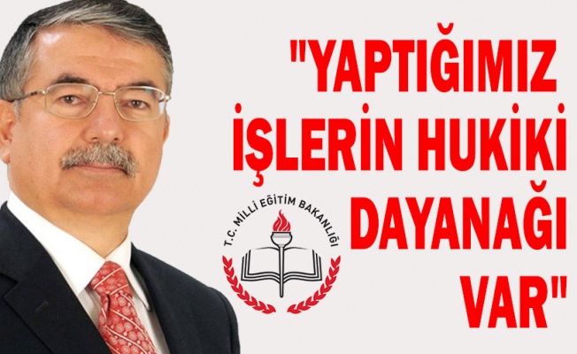 MEB'deki ihraçların hukuki dayanağı var