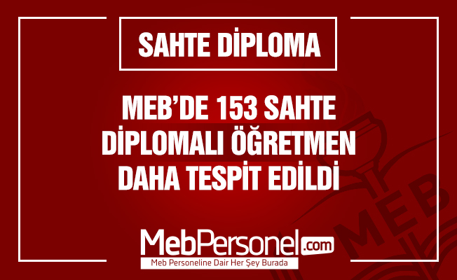 MEB'in soruşturmasında 153 sahte öğretmen yakalandı