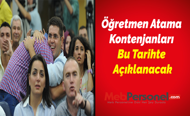Öğretmen Atama Kontenjanları Bu Tarihte Açıklanacak
