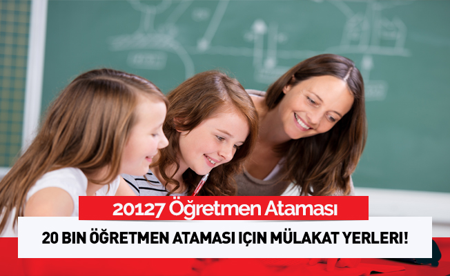 20 bin sözleşmeli öğretmen başvuru sonuçları!