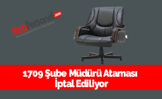 Danıştay, 1709 Şube Müdürü Ataması İptal Ediliyor