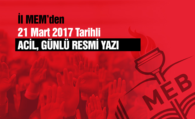 Milli Eğitim'den Nevruz Tedbiri