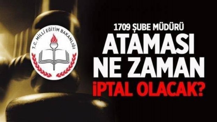ŞUBE MÜDÜRLÜĞÜ ATAMALARI YENİLENMELİDİR