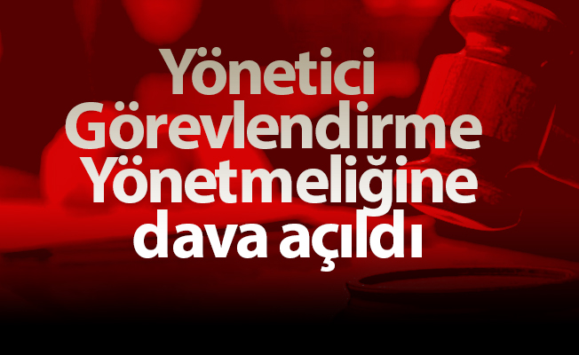 Yönetici görevlendirme yönetmeliği için dava açıldı-
