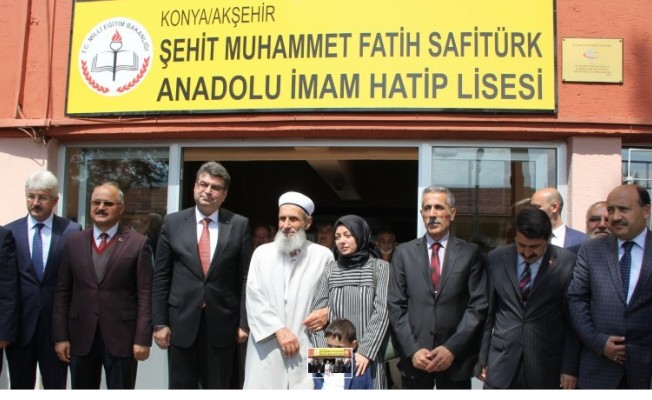 Şehit Kaymakam Safitürk´ün adı okulda yaşatılacak