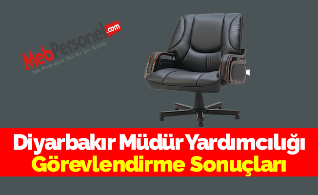 Diyarbakır Müdür Yardımcılığı Görevlendirme Sonuçları