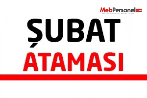 2016 Şubat Öğretmen Atamaları MEB Personel