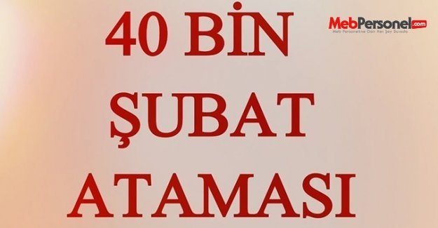 2016 Şubat'ta Öğretmen Ataması Olacak mı? 40 Bin Atama Umudu