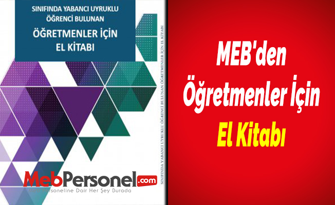 MEB'den Öğretmenler İçin El Kitabı