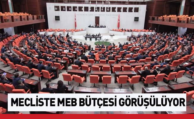 TBMM'de, Milli Eğitim'in bütçesi görüşülüyor