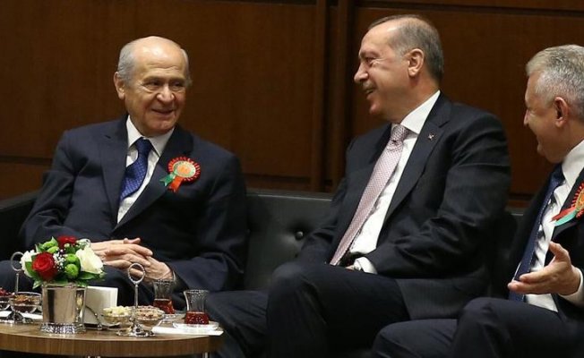 Seçim ittifakı için düğmeye basıldı.