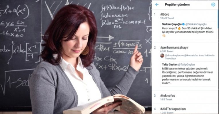 Twitter'da #performansahayır Trend Topic oldu