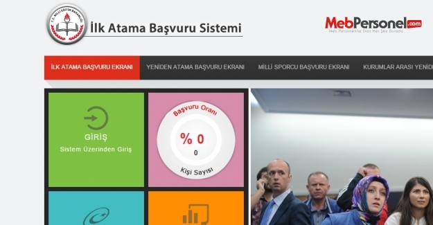 MEB İlk atama Başvuru Ekranı Açıldı