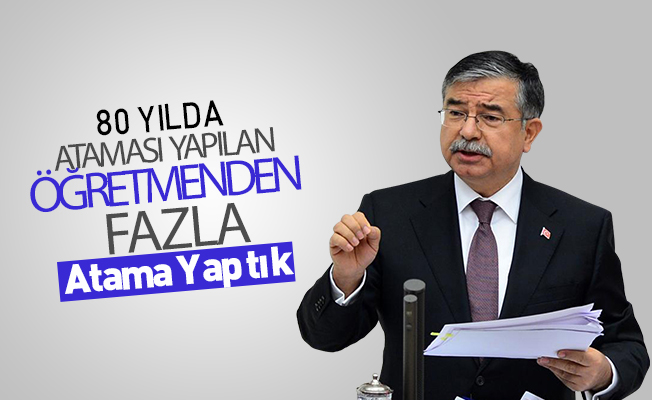 80 Yılda Atanan Öğretmenden Daha Fazlasını Bizim Dönemimizde Atadık