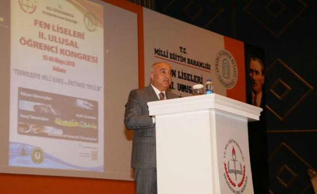 Fen Liseleri 2. Ulusal Öğrenci Kongresi yapıldı