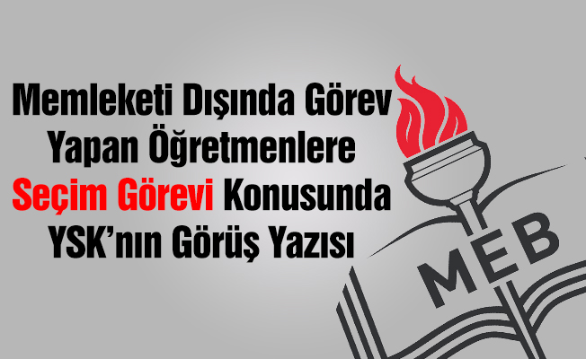 Öğretmenler, Seçimde İkametgah Sorunu Yaşıyor